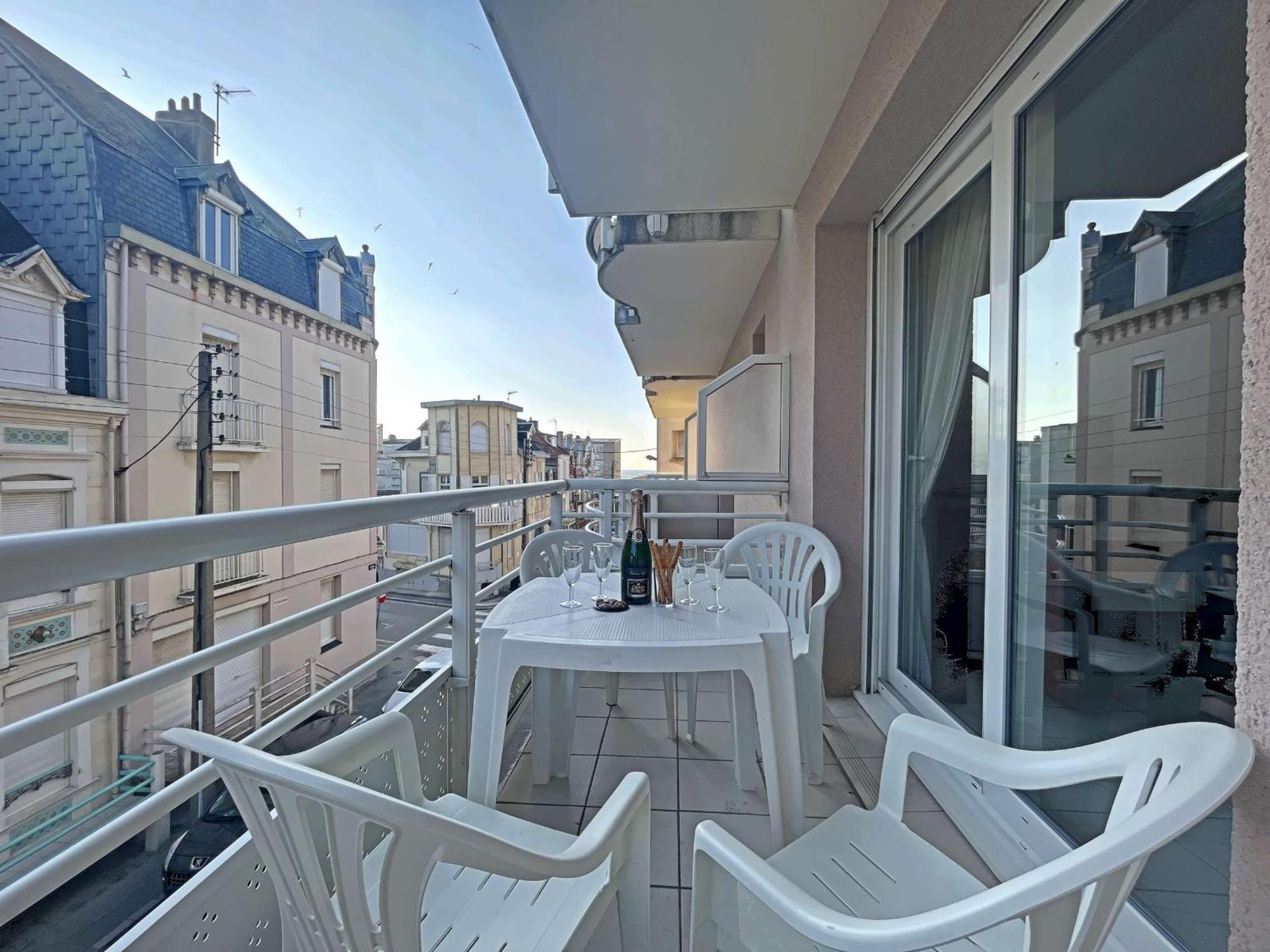 Superbe T2 Bis Proche Plage Avec Balcon Et Parking - Fr-1-646-44 Berck Eksteriør bilde